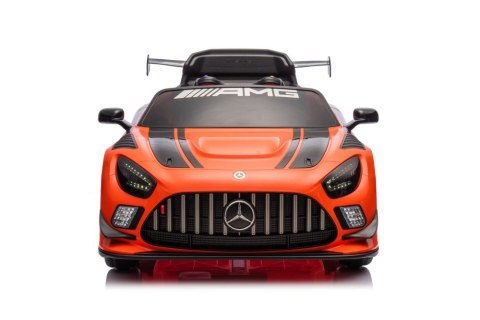 Auto Na Akumulator Mercedes AMG GT3 Pomarańczowy LEAN CARS Auto Na Akumulator Mercedes AMG GT3 Pomarańczowy LEAN CARS