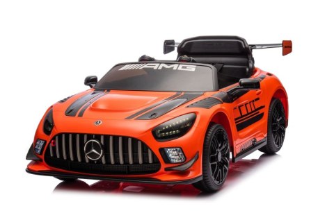 Auto Na Akumulator Mercedes AMG GT3 Pomarańczowy LEAN CARS Auto Na Akumulator Mercedes AMG GT3 Pomarańczowy LEAN CARS