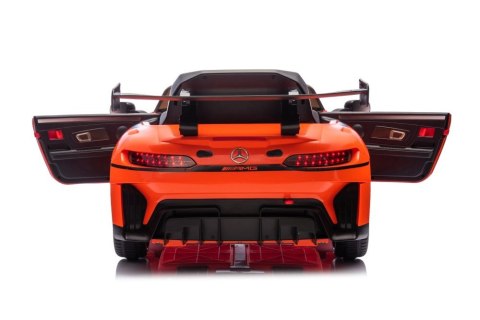 Auto Na Akumulator Mercedes AMG GT3 Pomarańczowy LEAN CARS Auto Na Akumulator Mercedes AMG GT3 Pomarańczowy LEAN CARS