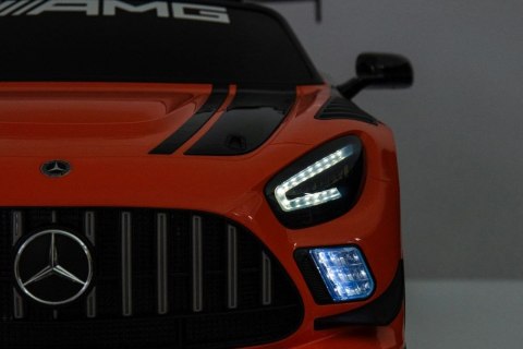 Auto Na Akumulator Mercedes AMG GT3 Pomarańczowy LEAN CARS Auto Na Akumulator Mercedes AMG GT3 Pomarańczowy LEAN CARS