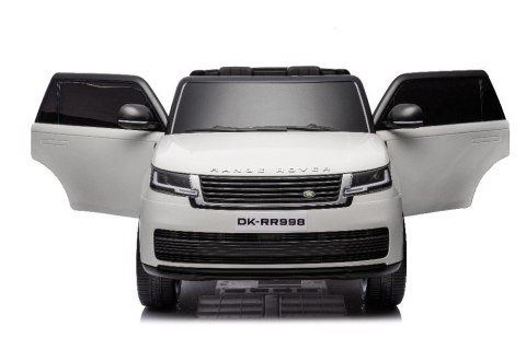 Auto Na Akumulator Range Rover DK-RR998 Białe LEAN CARS Auto Na Akumulator Range Rover DK-RR998 Białe LEAN CARS