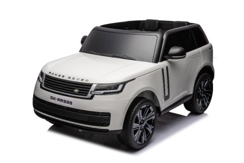 Auto Na Akumulator Range Rover DK-RR998 Białe LEAN CARS Auto Na Akumulator Range Rover DK-RR998 Białe LEAN CARS