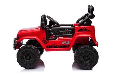 Auto Na Akumulator Toyota FJ Czerwone 4x4 LEAN CARS Auto Na Akumulator Toyota FJ Czerwone 4x4 LEAN CARS