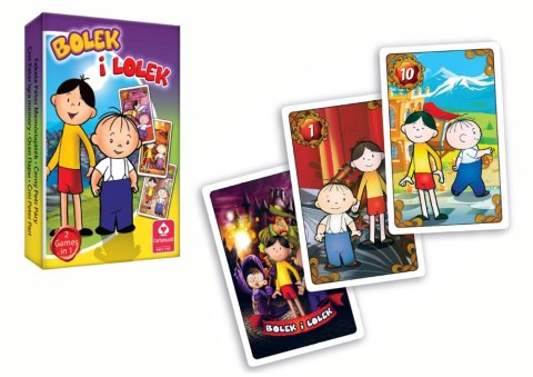 Gra Karciana 2w1 Memory, Czarny Piotruś Bolek i Lolek Karty Marka niezdefiniowana Gra Karciana 2w1 Memory, Czarny Piotruś Bolek i Lolek Karty Marka niezdefiniowana