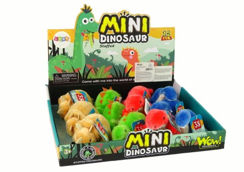 Mini Pluszak Zwierzątko Dinozaur 4 Gatunki LEAN TOYS Mini Pluszak Zwierzątko Dinozaur 4 Gatunki LEAN TOYS