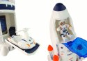 Zestaw Rakieta Kosmos Statki Space Pojazdy Astronauci LEAN Toys