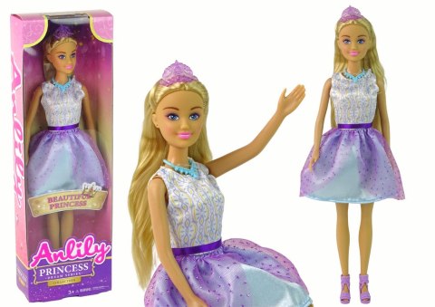 Lalka Anlily Princess Księżniczka Fiolet Królowa LEAN Toys Lalka Anlily Princess Księżniczka Fiolet Królowa LEAN Toys