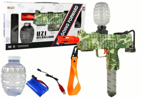 Pistolet Elektryczny na Kulki Zestaw Moro 20 metrów LEAN Toys