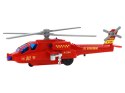 Helikopter Śmigłowiec Aluminiowy Ratunkowy Z Napędem Mix Dźwięk Światła LEAN Toys Helikopter Śmigłowiec Aluminiowy Ratunkowy Z Napędem Mix Dźwięk Światła LEAN Toys