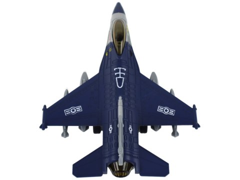 Model Samolotu Z Napędem Frykcyjnym Granatowy lub Szary LEAN Toys