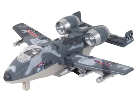 Myśliwiec Z Napędem Samolot Moro Wojskowy Odrzutowiec LEAN Toys