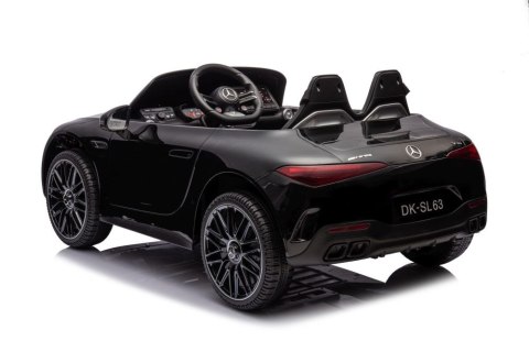 Auto Na Akumulator Mercedes AMG SL63 Czarny LEAN CARS Auto Na Akumulator Mercedes AMG SL63 Czarny LEAN CARS