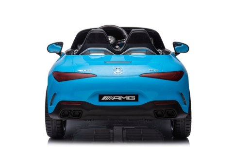 Auto Na Akumulator Mercedes AMG SL63 Niebieskie Lakierowane LEAN CARS Auto Na Akumulator Mercedes AMG SL63 Niebieskie Lakierowane LEAN CARS