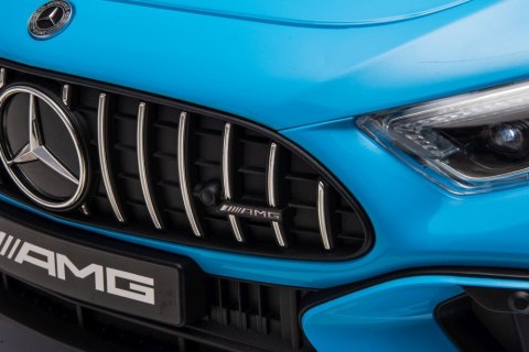 Auto Na Akumulator Mercedes AMG SL63 Niebieskie Lakierowane LEAN CARS Auto Na Akumulator Mercedes AMG SL63 Niebieskie Lakierowane LEAN CARS