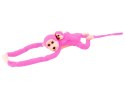 Maskotka Pluszowa Małpka z Dzieckiem Różowa 90 cm LEAN Toys