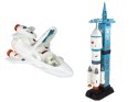 Misja Kosmiczna Zestaw Kosmiczny Rakieta Kosmonauta Kosmos Wyrzutnia 29 ele LEAN Toys