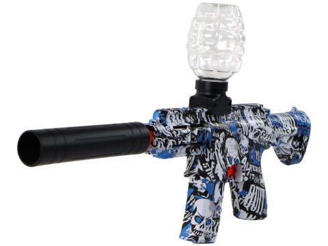 Pistolet Broń Karabin Na Wodę Niebieski Kulki Wodne LEAN Toys Pistolet Broń Karabin Na Wodę Niebieski Kulki Wodne LEAN Toys