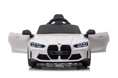 Auto Na Akumulator BMW M4 Białe LEAN CARS Auto Na Akumulator BMW M4 Białe LEAN CARS