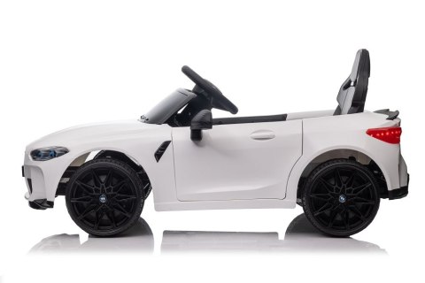 Auto Na Akumulator BMW M4 Białe LEAN CARS Auto Na Akumulator BMW M4 Białe LEAN CARS