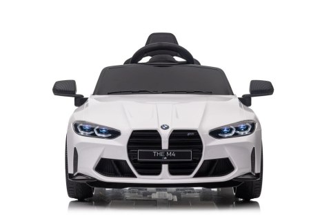 Auto Na Akumulator BMW M4 Białe LEAN CARS Auto Na Akumulator BMW M4 Białe LEAN CARS