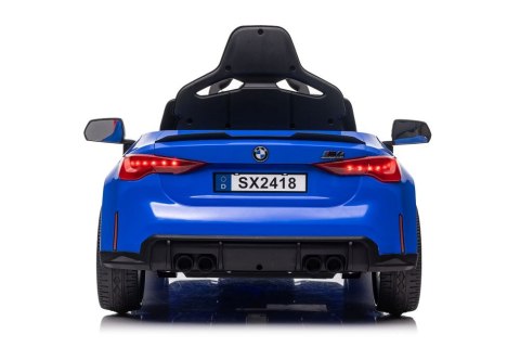 Auto Na Akumulator BMW M4 Niebieskie LEAN CARS Auto Na Akumulator BMW M4 Niebieskie LEAN CARS