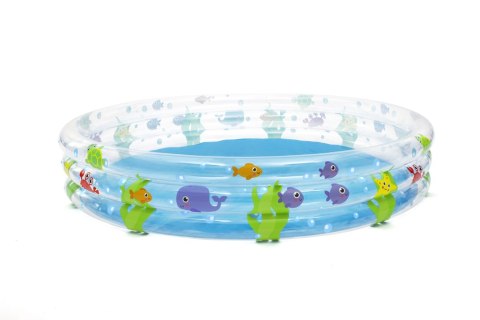Dmuchany Basen Morski Świat 183 x 33 cm Bestway 51005 Bestway Dmuchany Basen Morski Świat 183 x 33 cm Bestway 51005 Bestway