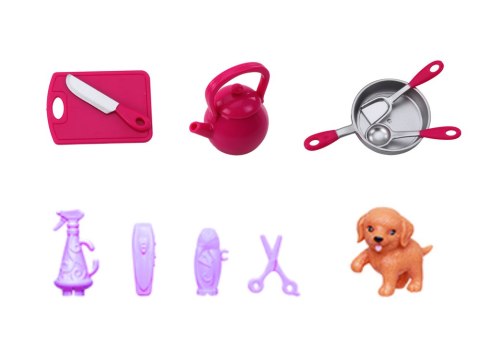 Lalka Anlily 4w1 Lekarz Fryzjer Kucharka Zwierzęta Ubrania Akcesoria LEAN Toys Lalka Anlily 4w1 Lekarz Fryzjer Kucharka Zwierzęta Ubrania Akcesoria LEAN Toys