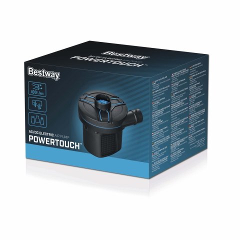 Pompka Elektryczna 490 l/min 220/12V Bestway 62255 Bestway Pompka Elektryczna 490 l/min 220/12V Bestway 62255 Bestway
