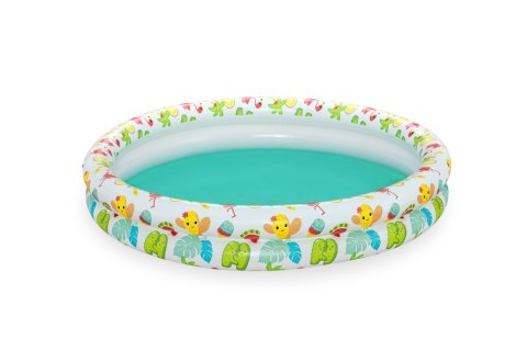 Zestaw Dmuchany Basen 3w1 Piłka Koło 122 x 20 cm Bestway 51124 Bestway Zestaw Dmuchany Basen 3w1 Piłka Koło 122 x 20 cm Bestway 51124 Bestway