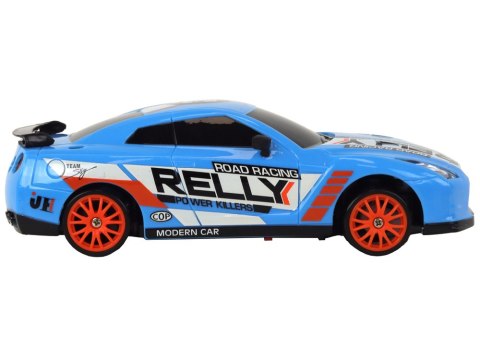 Autko Sportowe Zdalnie Sterowane R/C 1:24 Niebieski Wymienne Koła Marka niezdefiniowana Autko Sportowe Zdalnie Sterowane R/C 1:24 Niebieski Wymienne Koła Marka niezdefiniowana
