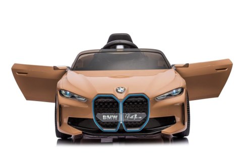 Auto Na Akumulator BMW I4 Złote 4x4 LEAN CARS Auto Na Akumulator BMW I4 Złote 4x4 LEAN CARS
