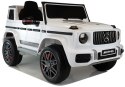 Auto na Akumulator Mercedes G63 Biały BBH-0003 LEAN CARS