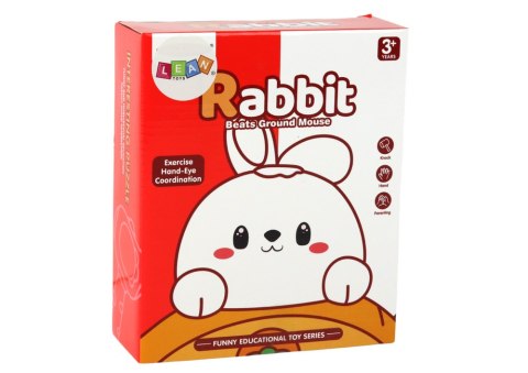 Gra Królik Do Zbijania Marchewki Zręcznościowa Whac-A-Mole Fioletowa LEAN Toys Gra Królik Do Zbijania Marchewki Zręcznościowa Whac-A-Mole Fioletowa LEAN Toys