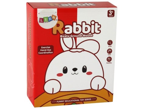 Gra Królik Do Zbijania Marchewki Zręcznościowa Whac-A-Mole LEAN Toys Gra Królik Do Zbijania Marchewki Zręcznościowa Whac-A-Mole LEAN Toys