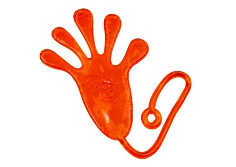 Lepka Rączka Łapka Elastyczna Glut Slime Pomarańczowa LEAN TOYS Lepka Rączka Łapka Elastyczna Glut Slime Pomarańczowa LEAN TOYS