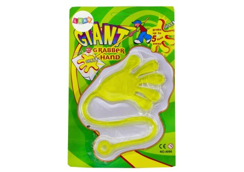 Lepka Rączka Łapka Elastyczna Glut Slime Żółta LEAN TOYS Lepka Rączka Łapka Elastyczna Glut Slime Żółta LEAN TOYS