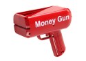 Pistolet Na Pieniądze Strzelający Czerwony Wyrzutnia Money Gun Banknoty LEAN Toys Pistolet Na Pieniądze Strzelający Czerwony Wyrzutnia Money Gun Banknoty LEAN Toys