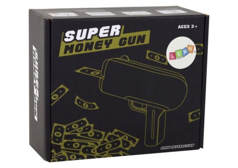 Pistolet Na Pieniądze Strzelający Czerwony Wyrzutnia Money Gun Banknoty LEAN Toys Pistolet Na Pieniądze Strzelający Czerwony Wyrzutnia Money Gun Banknoty LEAN Toys