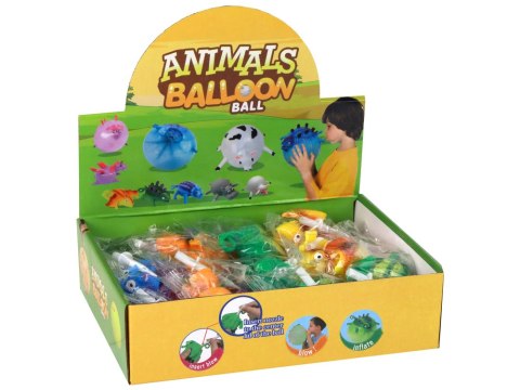 Dmuchane Figurki Dinozaurów Balony Ustnik LEAN TOYS Dmuchane Figurki Dinozaurów Balony Ustnik LEAN TOYS