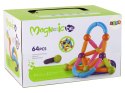 Duży Zestaw Klocków Magnetycznych W Kuferku 64 Elementy LEAN Toys Duży Zestaw Klocków Magnetycznych W Kuferku 64 Elementy LEAN Toys