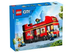Klocki LEGO CITY Czerwony Piętrowy Autokar 384 el 60407 LEGO
