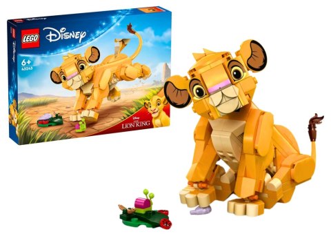 Klocki LEGO DISNEY Król Lew Lwiątko Simba 222 elementy 43243 LEGO