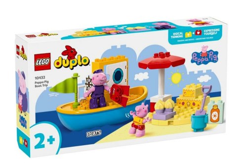 Klocki LEGO DUPLO Świnka Peppa I Rejs Łodzią 23 elementy 10432 LEGO Klocki LEGO DUPLO Świnka Peppa I Rejs Łodzią 23 elementy 10432 LEGO