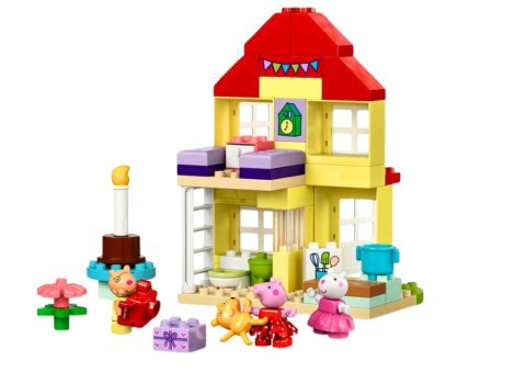 Klocki LEGO DUPLO Urodzinowy Domek Peppy 59 elementów 10433 LEGO Klocki LEGO DUPLO Urodzinowy Domek Peppy 59 elementów 10433 LEGO