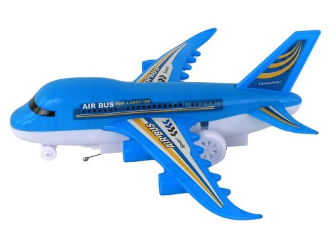 Samolot Zdalnie Sterowany R/C Światła Niebieski DIY LEAN Toys Samolot Zdalnie Sterowany R/C Światła Niebieski DIY LEAN Toys