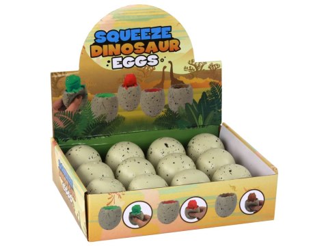 Zabawka Antystresowa Dinozaur W Jajku Gniotek Squishy LEAN TOYS Zabawka Antystresowa Dinozaur W Jajku Gniotek Squishy LEAN TOYS