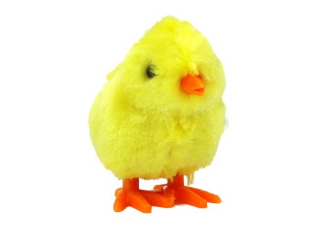 Skaczący Kurczak Zabawka Nakręcany Pluszowy Żółty LEAN TOYS Skaczący Kurczak Zabawka Nakręcany Pluszowy Żółty LEAN TOYS