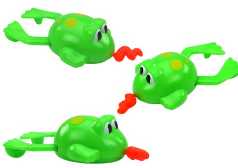 Zabawka Do Kąpieli Nakręcana Pływająca Żaba Zielona LEAN TOYS Zabawka Do Kąpieli Nakręcana Pływająca Żaba Zielona LEAN TOYS
