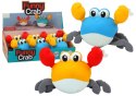 Zabawka Do Kąpieli Nakręcany Krab Chodzi Pływa Niebieski Żółty LEAN TOYS Zabawka Do Kąpieli Nakręcany Krab Chodzi Pływa Niebieski Żółty LEAN TOYS