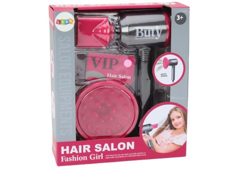 Zabawkowa Suszarka Do Włosów Dyfuzor Nadmuch Stylizacja Włosów Dla Dzieci LEAN Toys Zabawkowa Suszarka Do Włosów Dyfuzor Nadmuch Stylizacja Włosów Dla Dzieci LEAN Toys